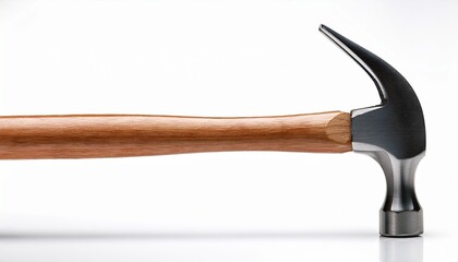 classic claw hammer isolated on white background perfect for website banner blog post product catalog diy tutorial