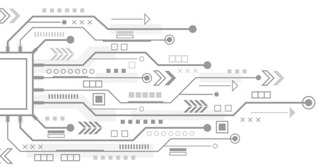 Engineering industry. New technologies. Technical drawing .Vector illustration.
