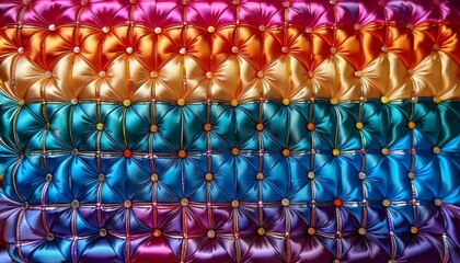 exquisite rainbow lurex patchwork quilt with hand stitched glitter embroidery a cozy textured backdrop for banners cards and wallpaper perfect for home decor and craft presentations