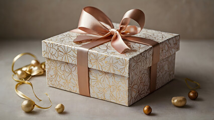 gift box with ribbon