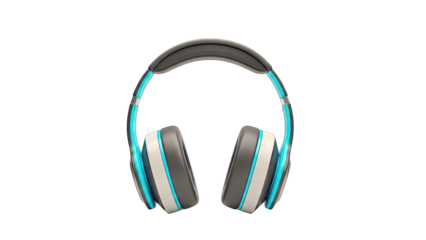 Headphones Isolated on White Background