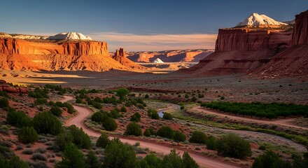 Utah Desert Landscape.