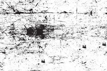 Black and White Distressed Grunge Texture Background
