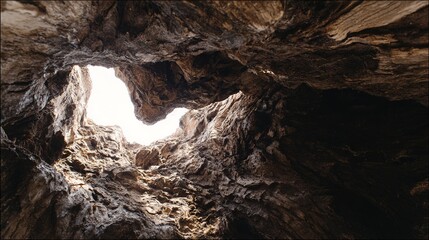 hollow. Ancient tree trunk with a natural hollow tunnel connecting interior and exterior. gardening catalogs, home-decor guides, designed for gardening and botanical catalogs, used by researchers.