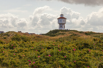 Wasserturm auf der ostfriesischen Insel Langeoog