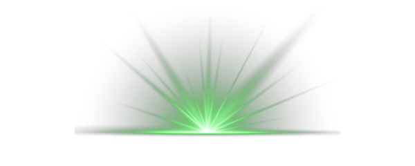 Abstract glowing green vertical lighting lines. png starlight sparkle with brilliant glow holiday magic burst illuminated lens vibrant beam dust shining. Vector illustration Luxurious design style.