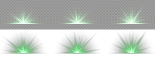 png starlight sparkle with brilliant glow holiday magic burst illuminated lens vibrant beam dust shining. Vector illustration Abstract glowing green vertical lighting lines. Luxurious design style.