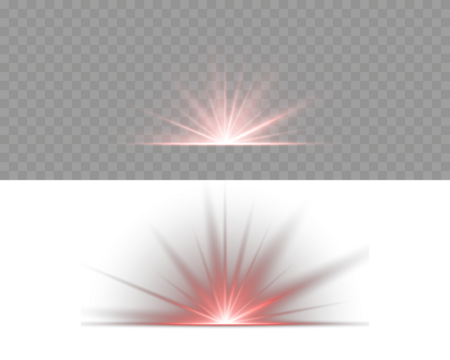 Vector illustration png starlight sparkle with brilliant glow holiday magic burst illuminated lens vibrant beam dust shining. Abstract glowing red vertical lighting lines. Luxurious design style. - Powered by Adobe
