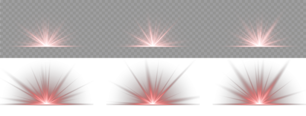Vector illustration png starlight sparkle with brilliant glow holiday magic burst illuminated lens vibrant beam dust shining. Luxurious design style. Abstract glowing red vertical lighting lines.