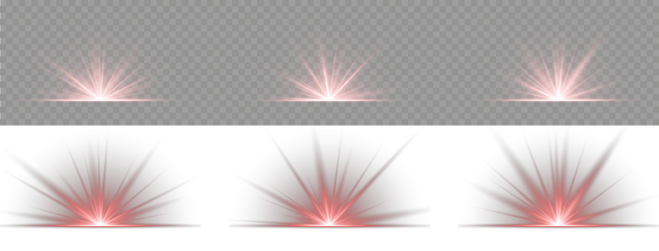 Vector illustration png starlight sparkle with brilliant glow holiday magic burst illuminated lens vibrant beam dust shining. Luxurious design style. Abstract glowing red vertical lighting lines. - Powered by Adobe