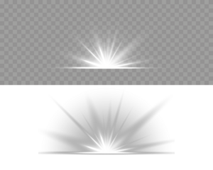 Vector illustration png starlight sparkle with brilliant glow holiday magic burst illuminated lens vibrant beam dust shining. Abstract glowing white vertical lighting lines. Luxurious design style.