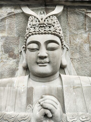 Sculpture of Buddha in Chongqing, China.