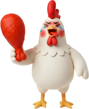 chicken character 3d 