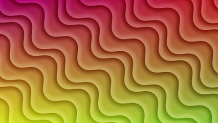 3D Layered Gradient Abstract Background