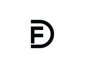 DF FD Logo Design