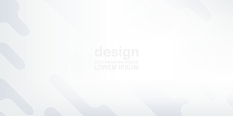 White Abstract Background with Soft Fluid Shapes and Minimal Design. Suit for banner, web, brochure, pamflet, poster and presentation