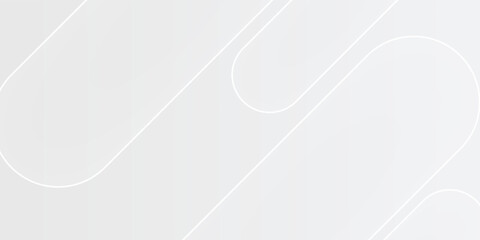 Modern Light Gray Abstract Background with Diagonal Rounded Lines Minimal Design. Modern Trendy design in Vector Illustration