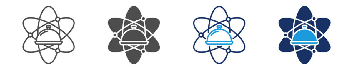 food science icon sheet multiple concept