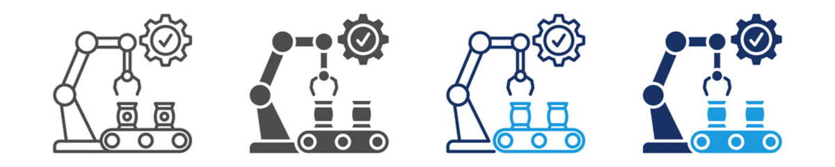 manufacturing food icon sheet multiple concept