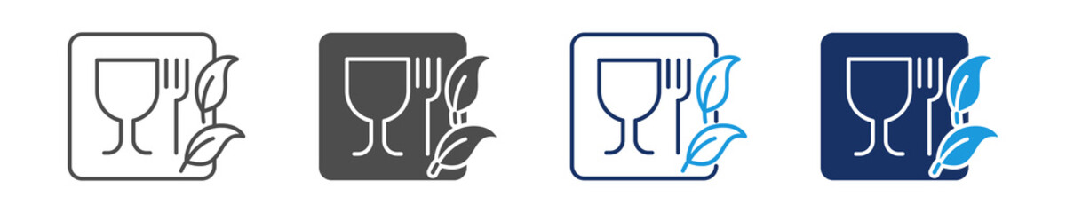 food grade icon sheet multiple concept