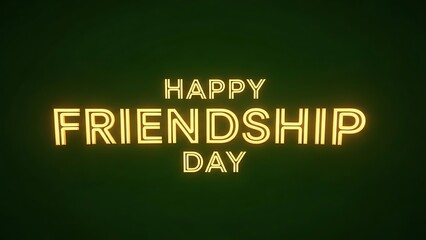 Obraz premium Celebrating the bond of friendship on a special day illustration