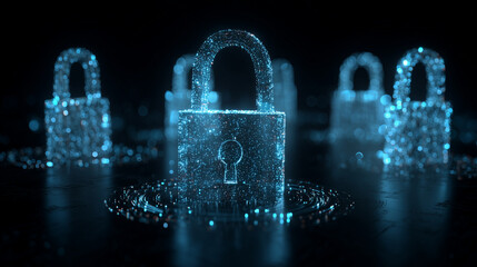 Network security and data protection concept