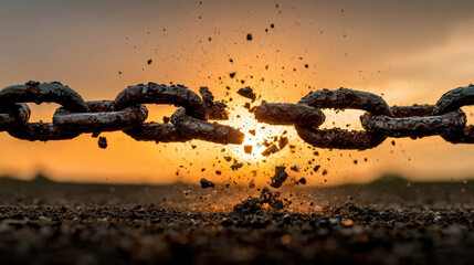 Power and liberation broken chain