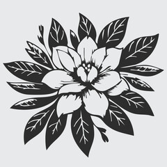 Elegant Flower Vector Design