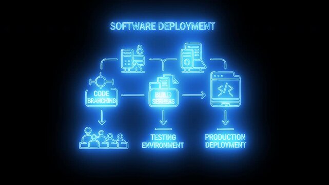 Digital Software Deployment Workflow With Release Management And System Integration
