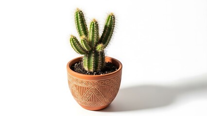 Cactus in a Terracotta Pot