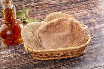 Turkish traditional Pita round bread