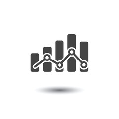 Data Analysis and Growth Chart Icon