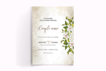 Save the date wedding invitation templates