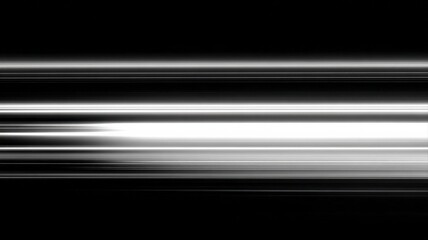 Fototapeta premium Abstract Light Streaks on Black Background, Long Exposure, Graphic Resource for Motion and Speed