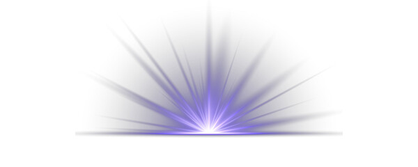 Vector illustration. Bright light explosion of sun rays on a dark background. PNG Sunbeam and Sunshine Glow with Lens Effect. Luxurious design style. Glow bright light star, yellow sun rays, bokeh.