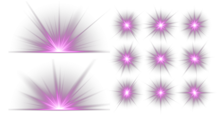 Png starlight sparkle with brilliant glow holiday magic burst illuminated lens vibrant beam dust shining. Luxurious design style. Abstract glowing violet vertical lighting lines on a dark background.