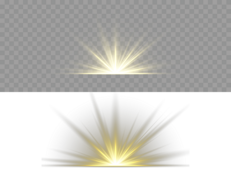 Png starlight sparkle with brilliant glow holiday magic burst illuminated lens vibrant beam dust shining. Vector illustration. Abstract glowing yellow vertical lighting lines on a dark background. - Powered by Adobe