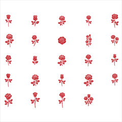 Rose Silhouette Bundle