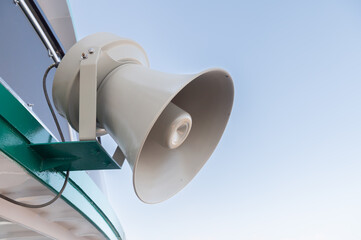 Megaphone on the ship