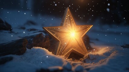 Warm Star in Deep Winter