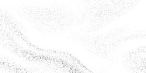 Abstract pattern of small grey dots on a white background creating a textured gradient effect 1