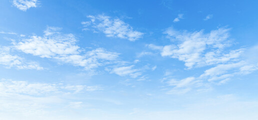 sky is blue and clear with  clouds