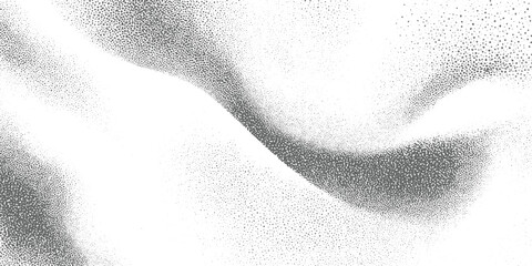 Abstract grayscale stippled texture with flowing lines and gradients background pattern