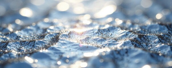 Highly polished silver surface, reflecting light intensely , grey, gleam