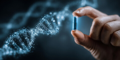 Science and innovation blend with health in a modern capsule concept