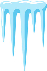 Hanging Icicles Illustration