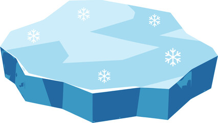 Winter Ice Floe Icon
