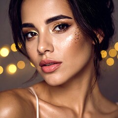 Beautiful women with make up