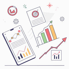 Digital marketing analytics and seo optimization
