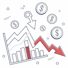 Financial market trends and economic growth